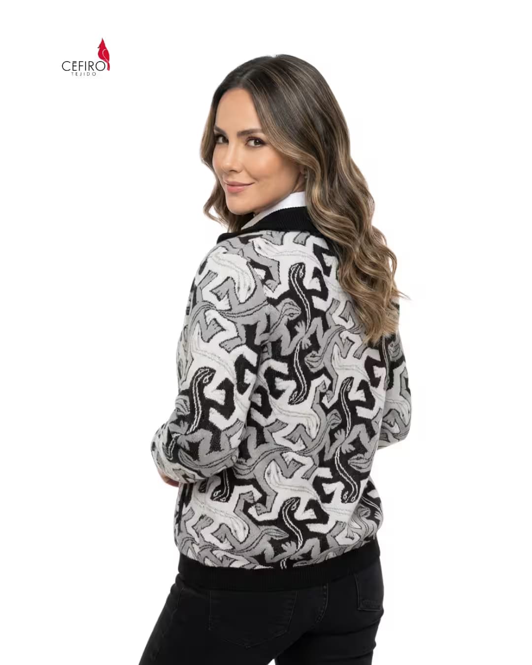 Chaqueta Escher atras