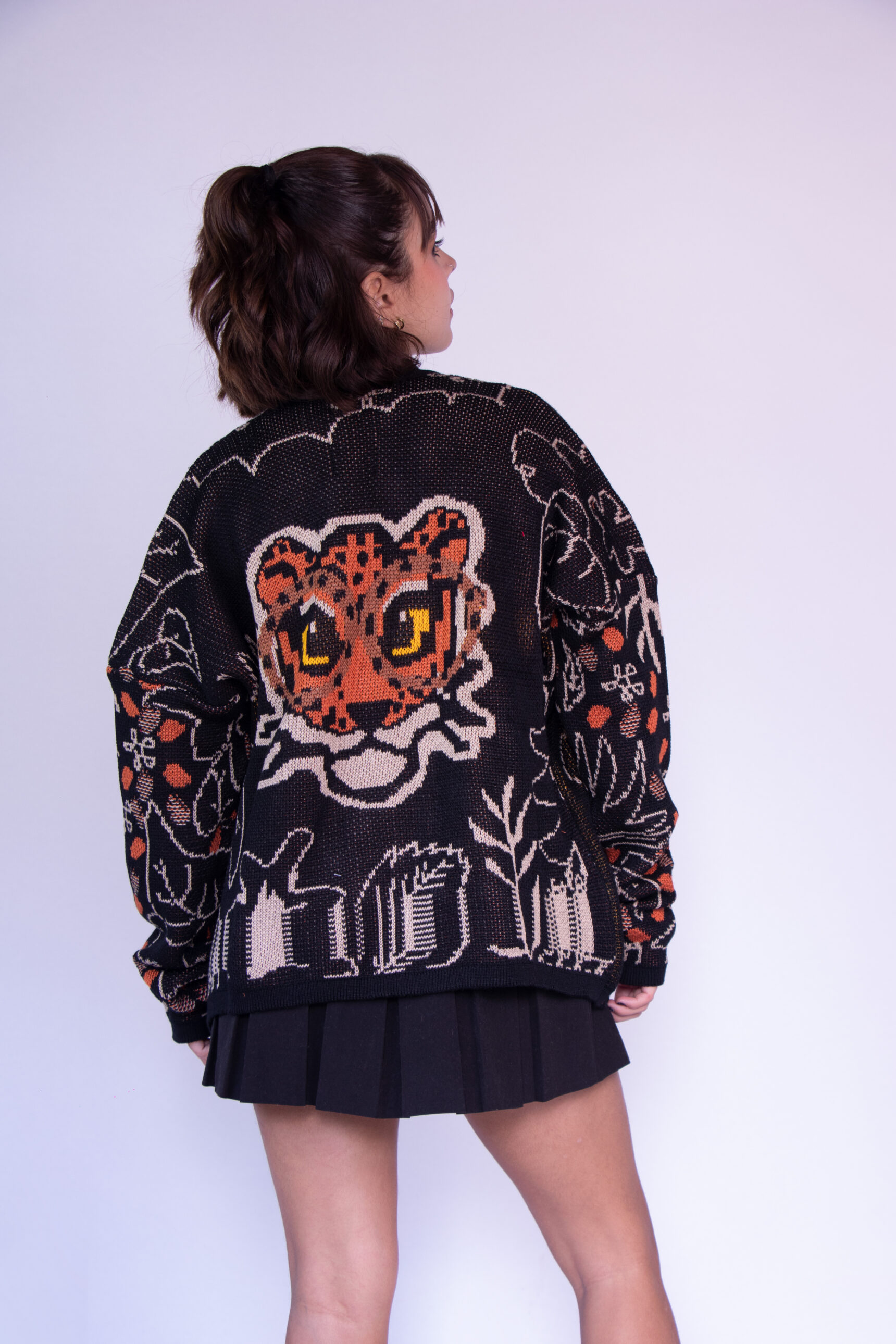 CARDIGAN OVERSIZE JAGUAR
