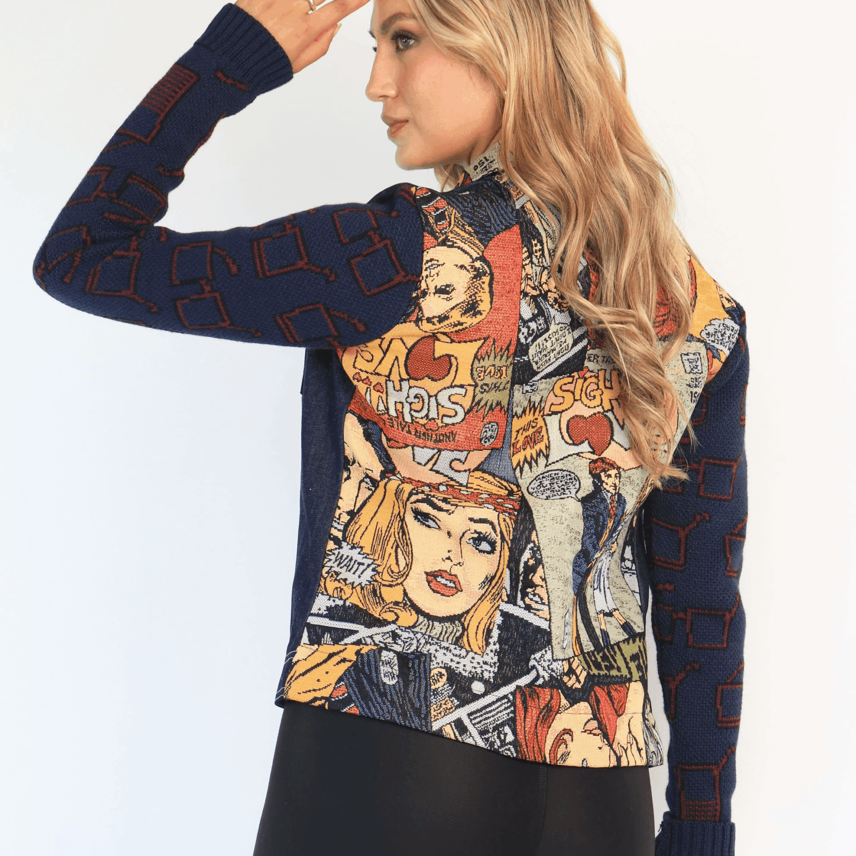 CHAQUETA JEAN/JACQUARD - Image 3