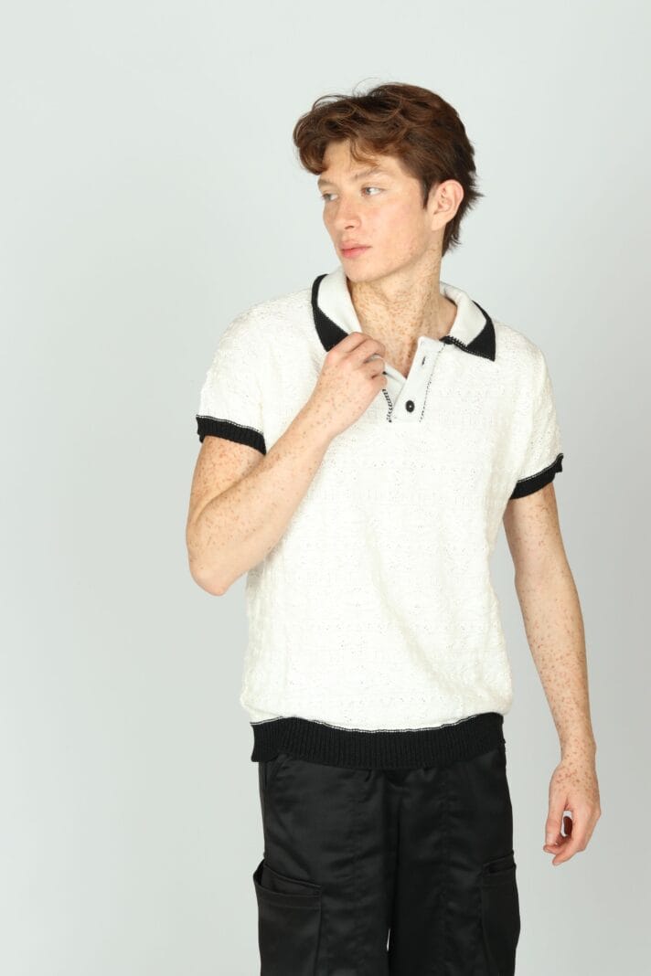 CAMISA POLO BLANCA