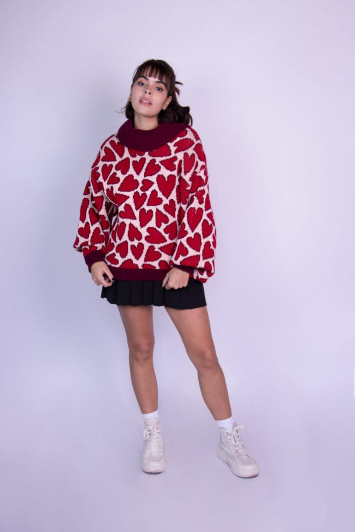 SUETER CORAZONES