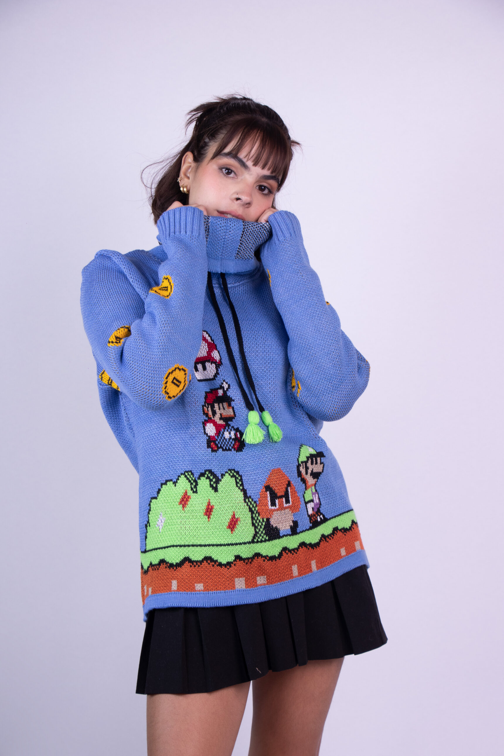 SUETER CUELLO ALTO MARIO BROSS